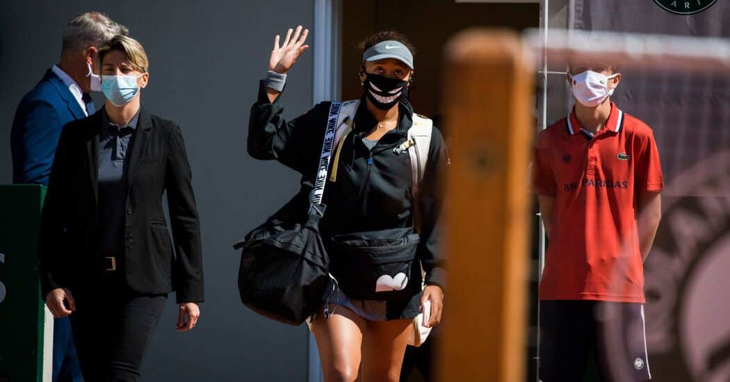 Naomi Osaka abandona el Abierto de Francia tras una disputa