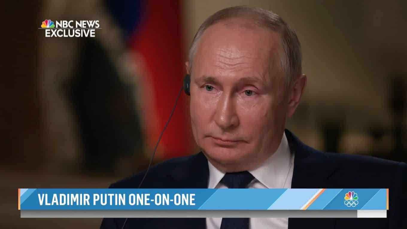 Entre comillas de NBC News de Putin