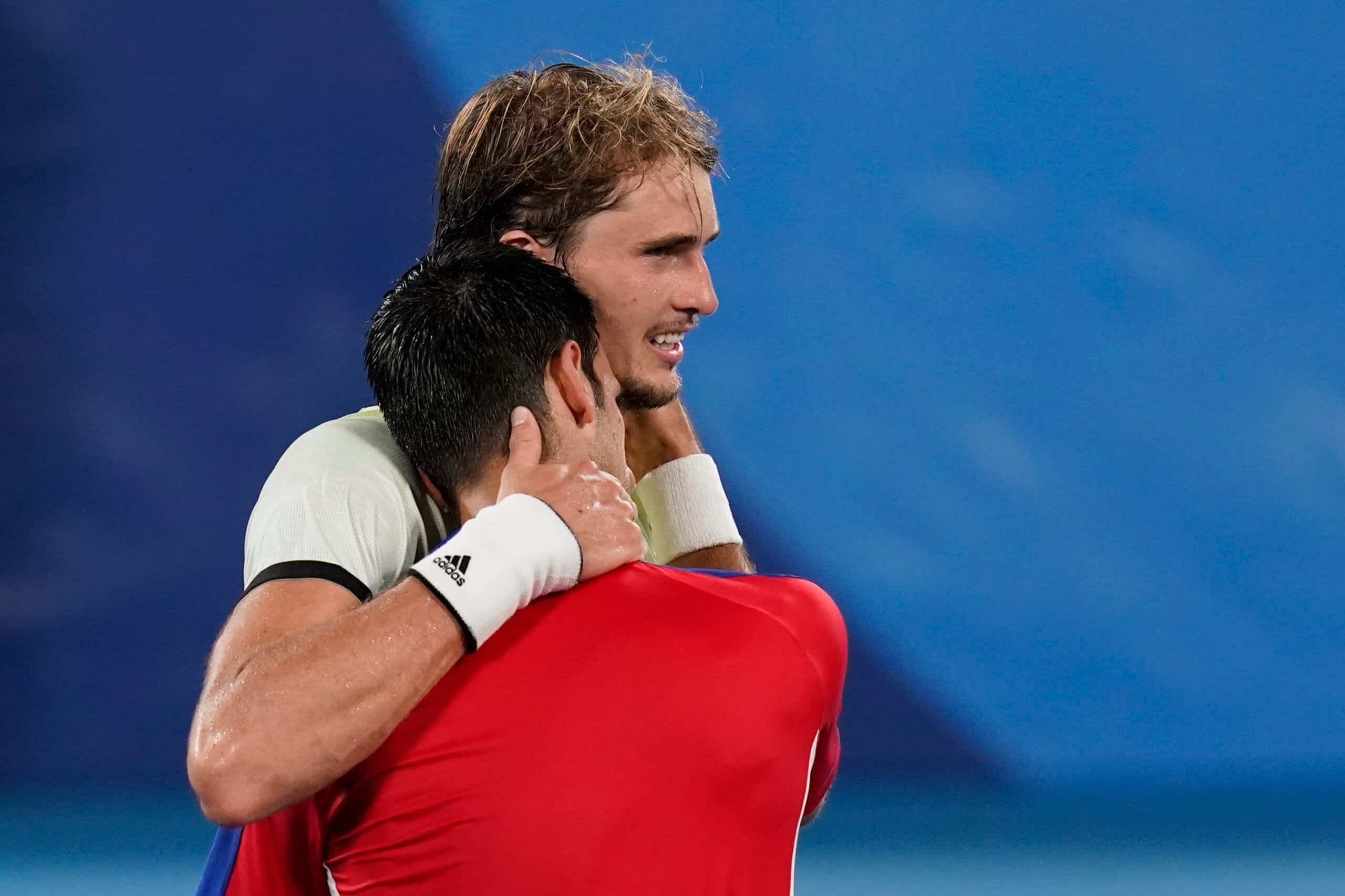 Djokovic pierde contra Zverev en los Juegos Olimpicos y pone