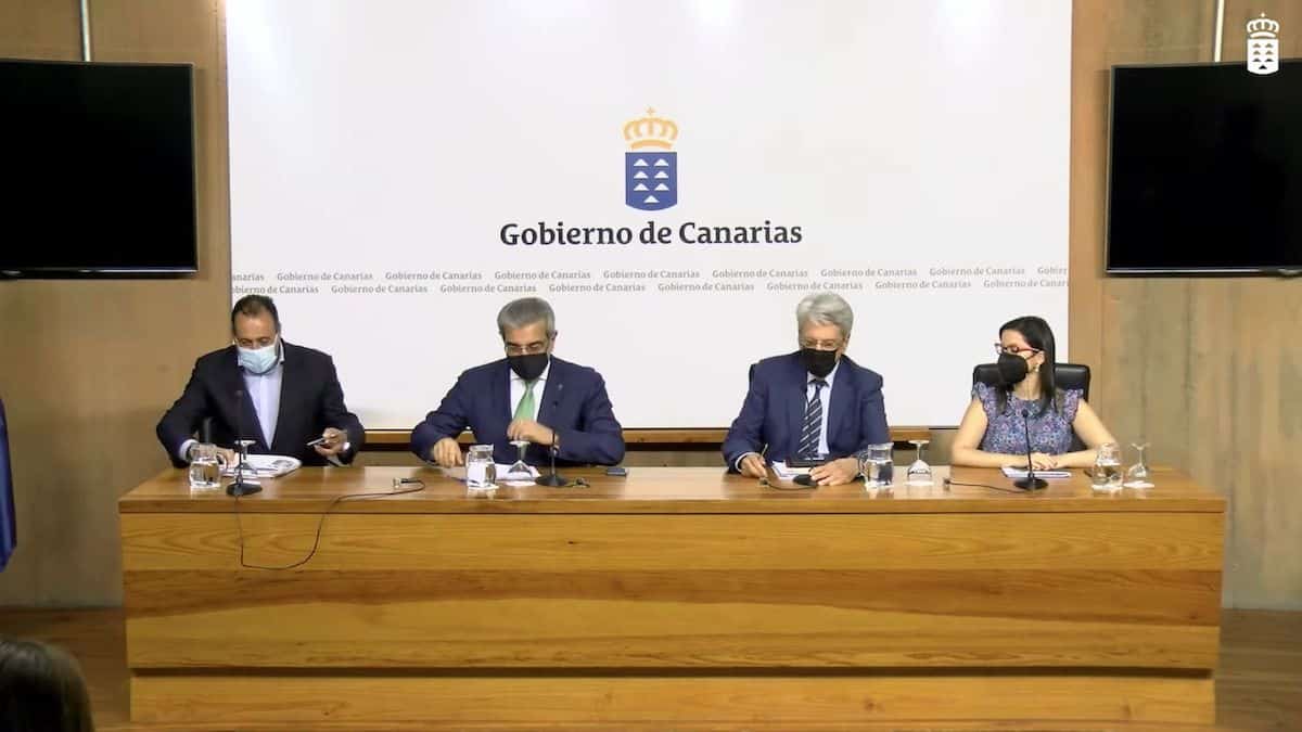 TheCanary.TV LIVE: Press Conference – Canary Islands Government meeting [Spanish with English summary below]