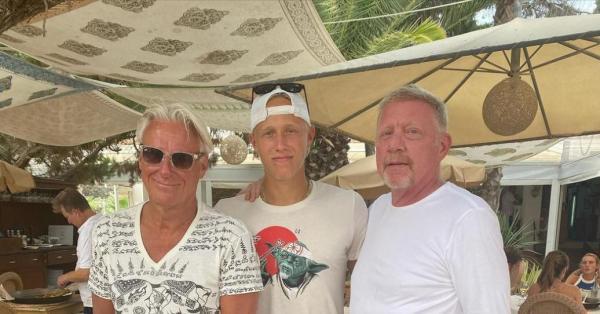 Borg y Becker en Ibiza