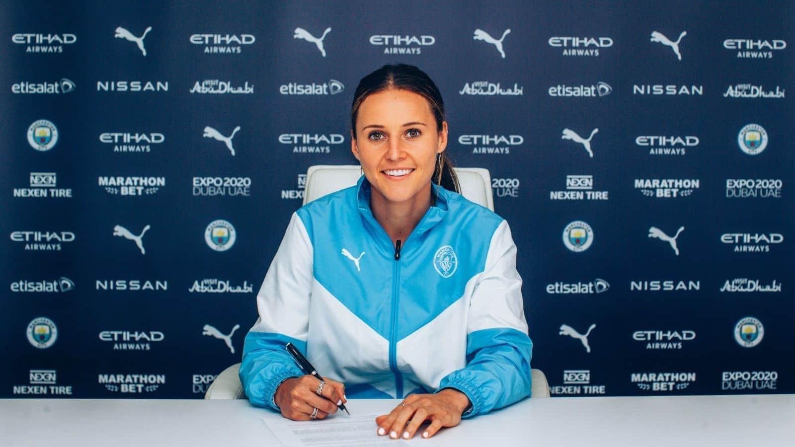 Hayley Raso has signed a two-year deal (pic courtesy of Manchester City)