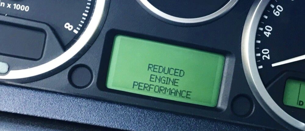 Reduced Engine Power Warning