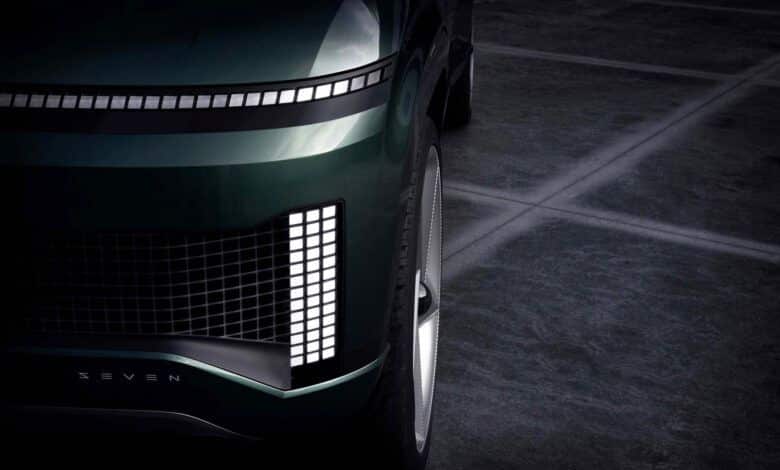 El concepto Hyundai Seven EV hara una reverencia en Los