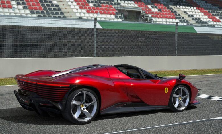 Ferrari Daytona SP3 el ultimo de la serie Icona llama