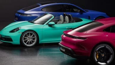 Porsche esta ampliando la pintura para probar la seleccion a