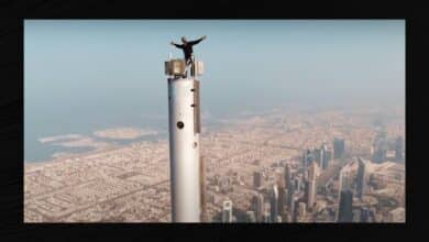 Will Smith subio al Burj Khalifa