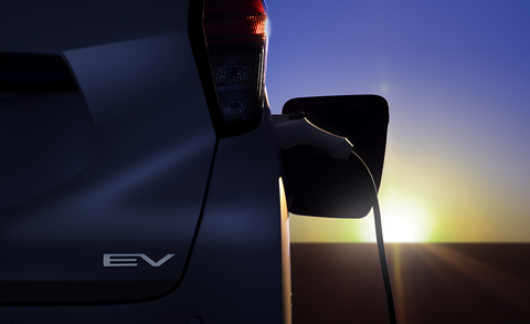 Mitsubishi Kei car EV concept en el Tokyo Auto Salon en 2022