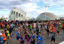 La principal carrera en ruta de Espana la Maraton de