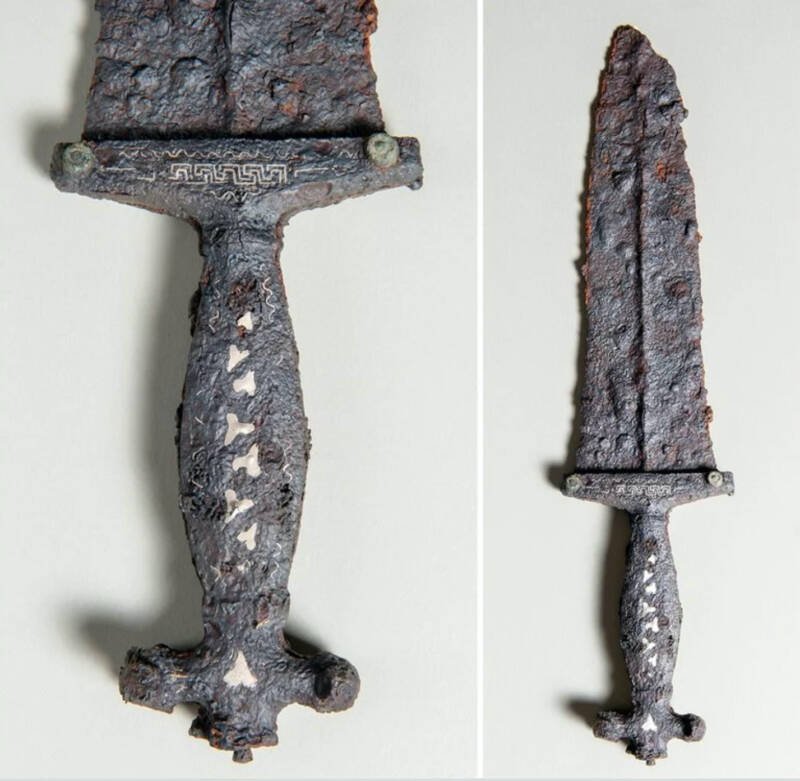 La daga de la época romana
