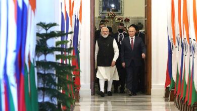 Putin elogio la amistad a largo plazo con India despues