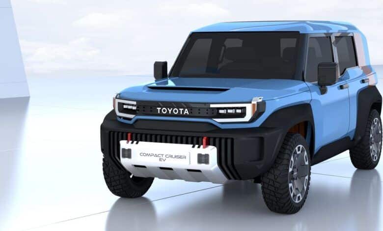 Toyota presenta el SUV Land Cruiser EV para bebes
