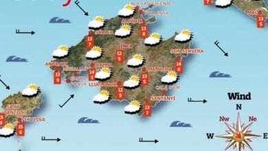 el tiempo en mallorca el sabado enero 1 el tiempo en mallorca el sabado enero