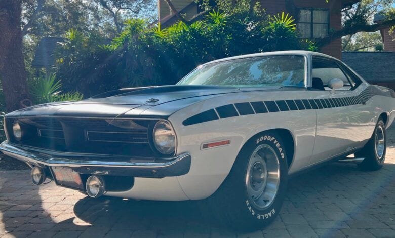 1970 Plymouth AAR 'Cuda de los días de gloria de las carreras Trans Am vendido en una subasta por $ 90,200 1 1641894463 1970 Plymouth AAR Cuda de los dias de gloria de