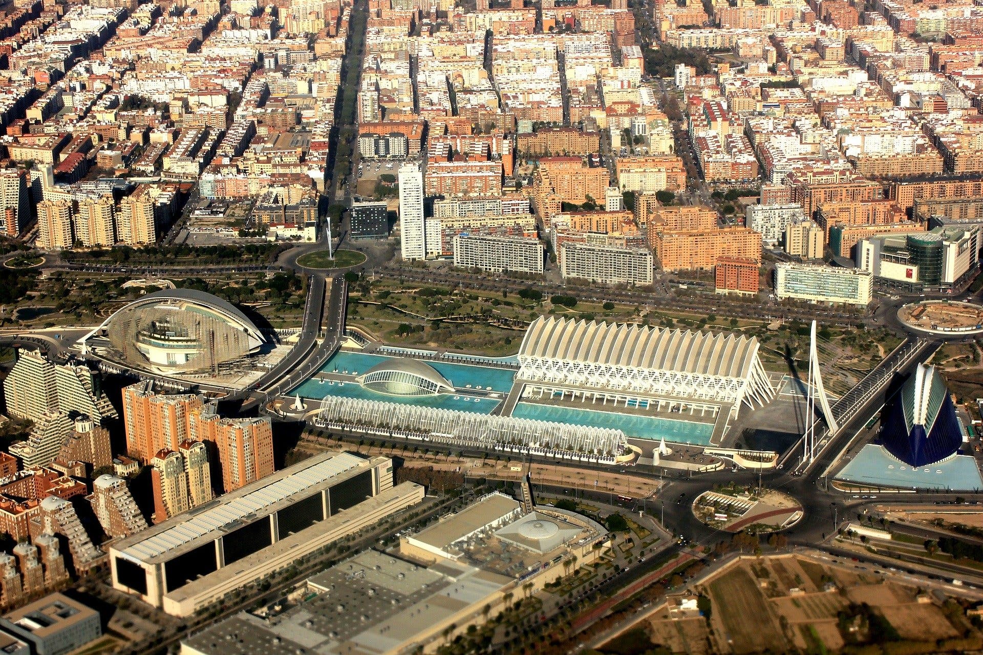 Valencia vista aerea