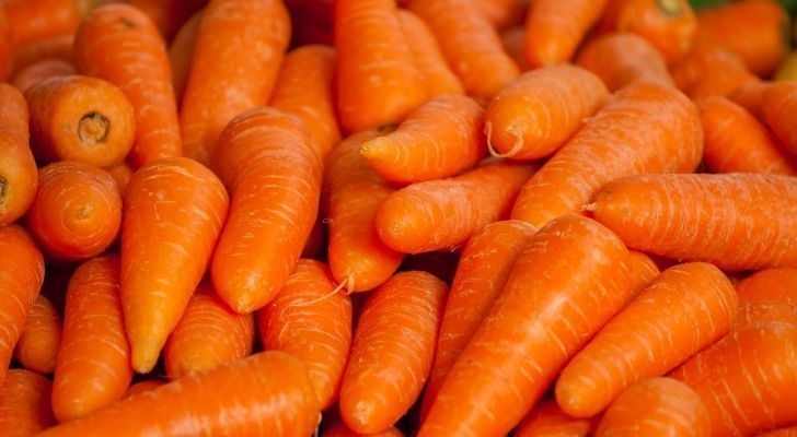Enorme colección de zanahorias