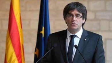El líder catalán exiliado afirma tener "pruebas" de que España usó el espionaje para reprimir la campaña independentista 6 El lider catalan exiliado afirma tener pruebas de que Espana