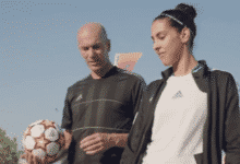 La película adidas Dubai Frame cuenta con Zinedine Zidane y Nouf Al Anzi como protagonistas