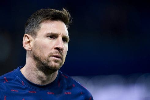 Echauffement Des Joueurs Du Psg Lionel Messi (psg) Fútbol : Psg Vs Bruges Uefa Ligue Des Champions 07/12/2021 Jba