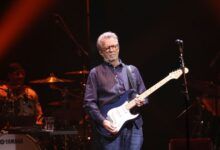 Eric Clapton en un concierto en Atlanta, EE. UU. el 23 de septiembre