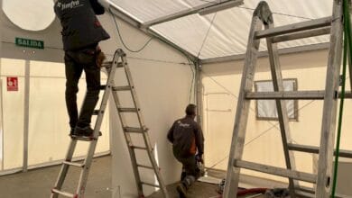 Desmantelan hospital de campana de emergencia por COVID 19 en Valencia