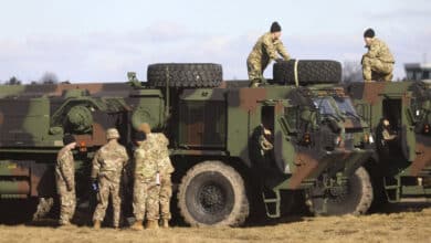 Llegan refuerzos estadounidenses cerca de la frontera polaco ucraniana