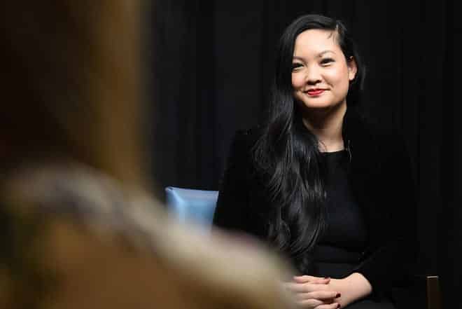 Amanda Nguyễn es la fundadora de Rise, un grupo de defensa de sobrevivientes de agresión sexual.