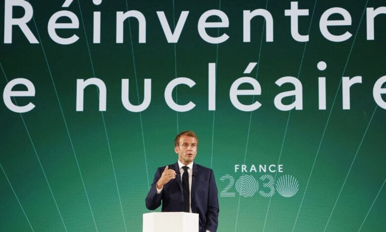 Macron espera anunciar nuevo reactor nuclear en Belfort