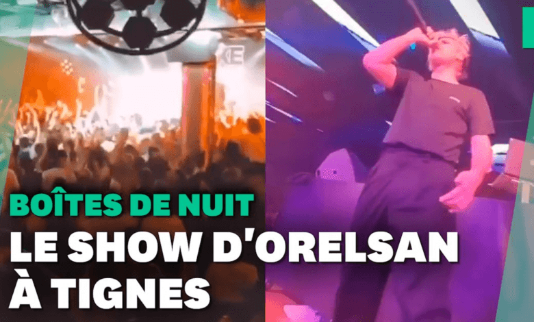 Orelsan enciende este club de Tignes para reabrir el palco 1 Orelsan enciende este club de Tignes para reabrir el palco