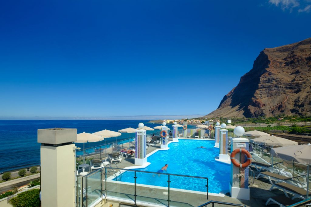 Hotel Gran Rey swimming pool Canary Islands
