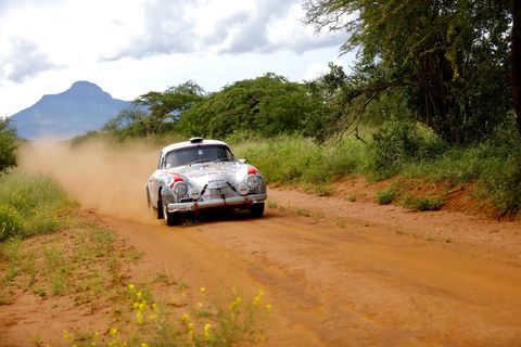 Porsche 356 Safari de África Oriental Rally Clásico