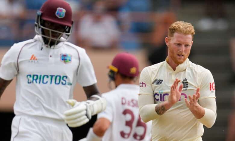Inglaterra en las Indias Occidentales: Joshua Da Silva golpea 50 mientras roza la cola fuera del marcador de Inglaterra | Noticias de Cricket