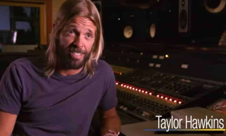 El baterista de Foo Fighters Taylor Hawkins tenia diez drogas