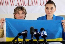 Former Miss Ukraine describes escape from Kyiv, asks for aid