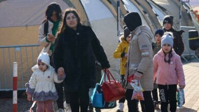 Ola de refugiados ucranianos que pone a prueba los límites de las capacidades de Europa Central