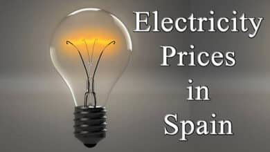 Precios de la electricidad en España el domingo 6 de marzo