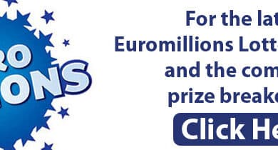 Últimos resultados de la lotería Euromillones y desglose completo de las ganancias de la lotería Euromillones