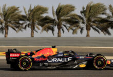 Verstappen lidera la practica en el Gran Premio de Bahrein