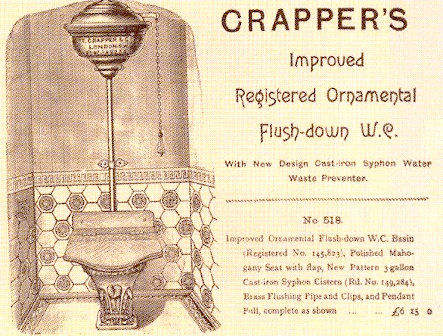 Thomas Clapper, el inventor del inodoro.