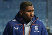 Rangers' Alfredo Morelos left international duty early due to a thigh injury