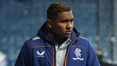 Alfredo Morelos: el delantero de los Rangers se pierde Old Company vs Celtic | Noticias de futbol 13 Rangers' Alfredo Morelos left international duty early due to a thigh injury