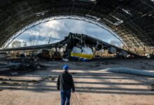 El avión más grande del mundo destruido, un símbolo querido de Ucrania, es desgarrador