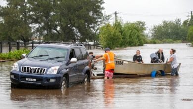Las lluvias torrenciales de Sídney inundan las calles del centro de la ciudad y provocan evacuaciones 1 Australia, New South Wales, flooding, australia floods, australia flooding news, australia news, australia latest news, australia Prime Minister Scott Morrison, world news, indian express
