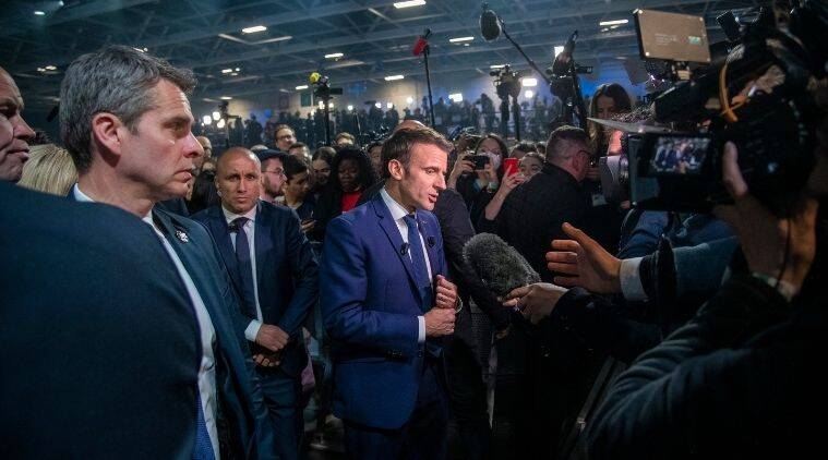 Macron y Le Pen intercambian jabs y se inclinan hacia