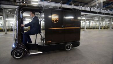 UPS prueba bicicletas electricas eQuad para entregas urbanas