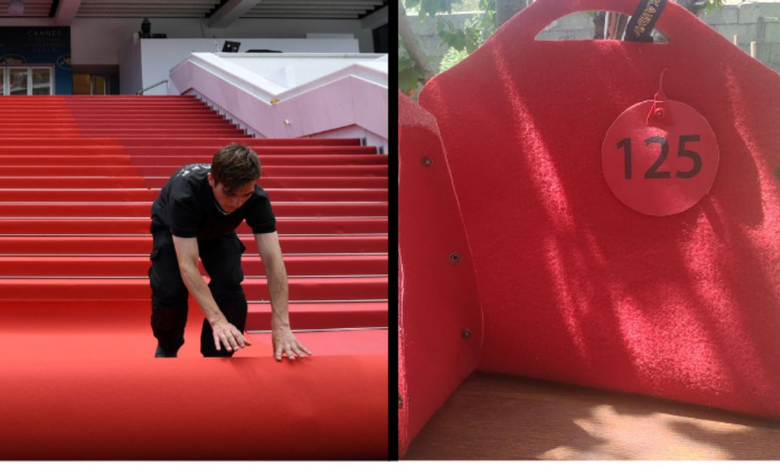 1653999525 La alfombra roja del Festival de Cannes reciclada en bolsos