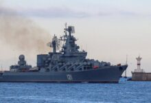 EE. UU. proporcionó inteligencia antes de que Ucrania hundiera el buque de guerra ruso, dicen las autoridades