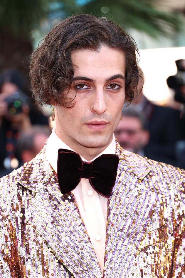 En el Festival de Cine de Cannes, Måneskin deslumbró en la alfombra roja