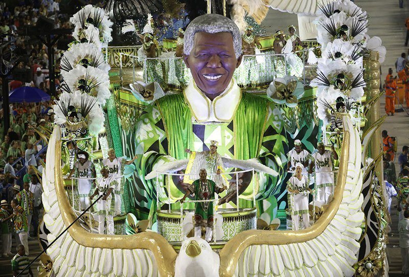 Carroza de Carnaval de Nelson Mandela