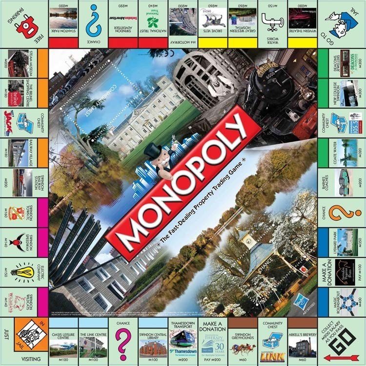 Juegos de Monopoly extraños Swindon